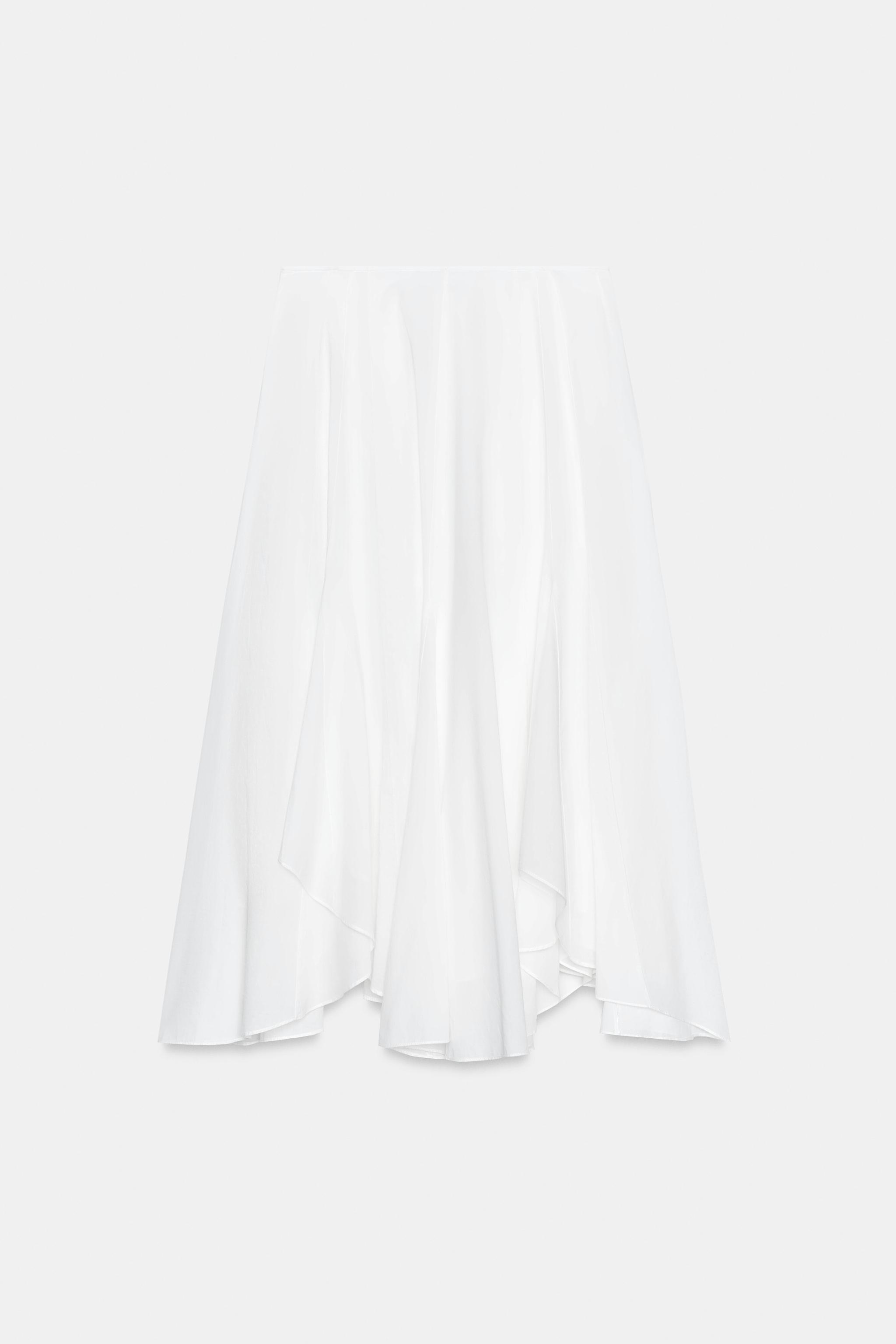 ZW COLLECTION ASYMMETRIC FLOWY SKIRT